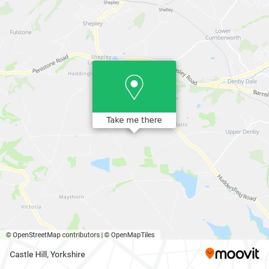 Castle Hill map