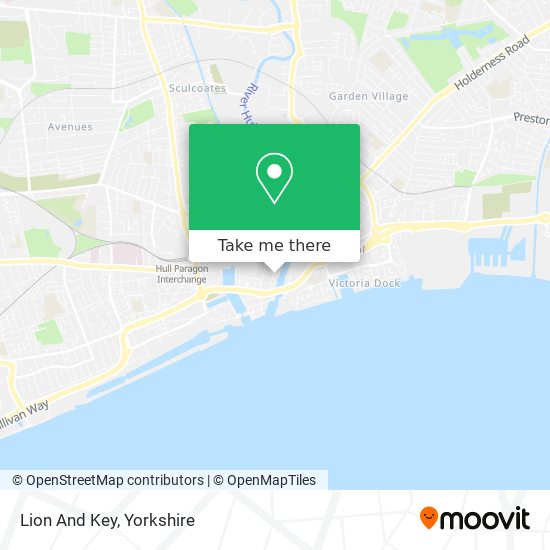 Lion And Key map