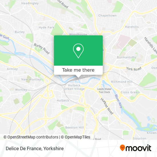 Delice De France map