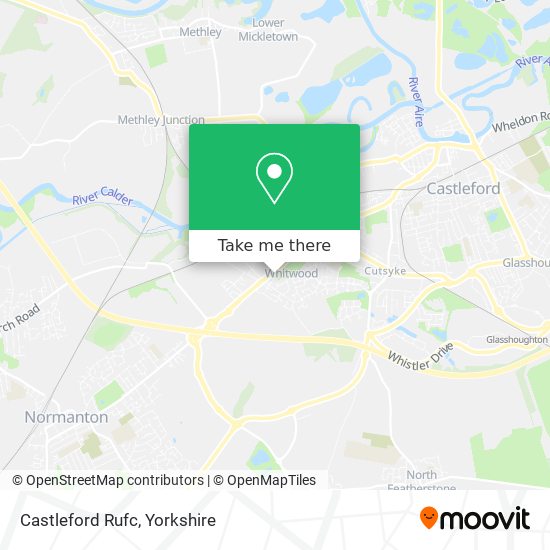 Castleford Rufc map