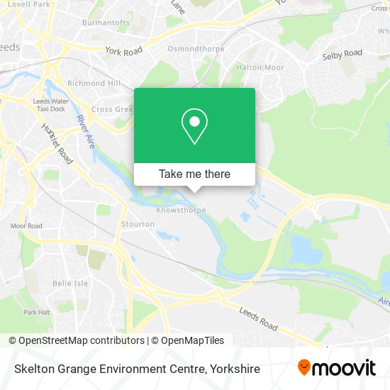 Skelton Grange Environment Centre map