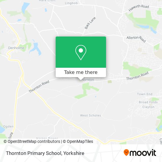 Thornton Primary School map