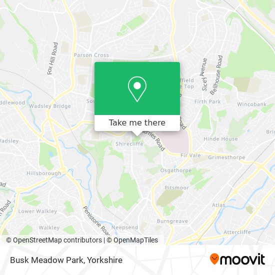 Busk Meadow Park map