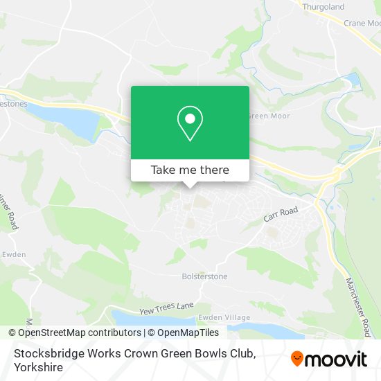 Stocksbridge Works Crown Green Bowls Club map