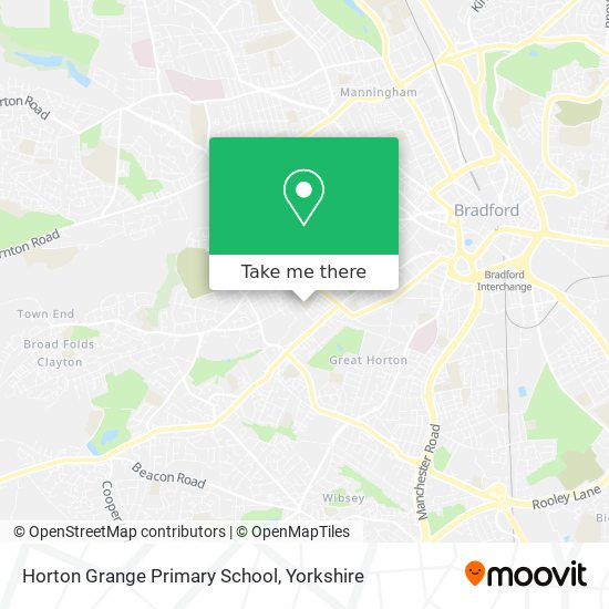 Horton Grange Primary School map