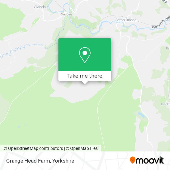 Grange Head Farm map