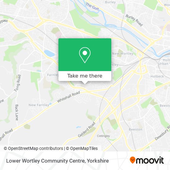 Lower Wortley Community Centre map
