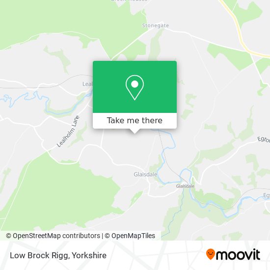Low Brock Rigg map