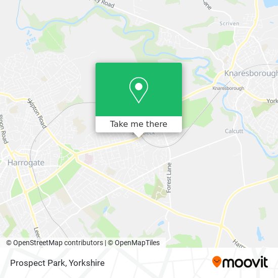 Prospect Park map