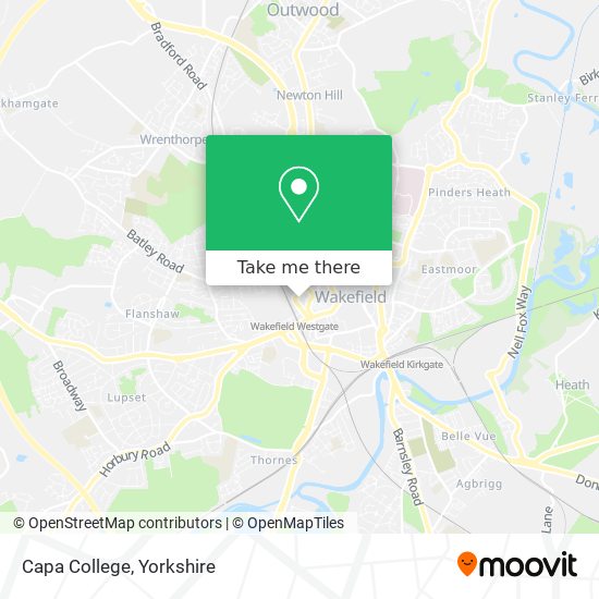 Capa College map