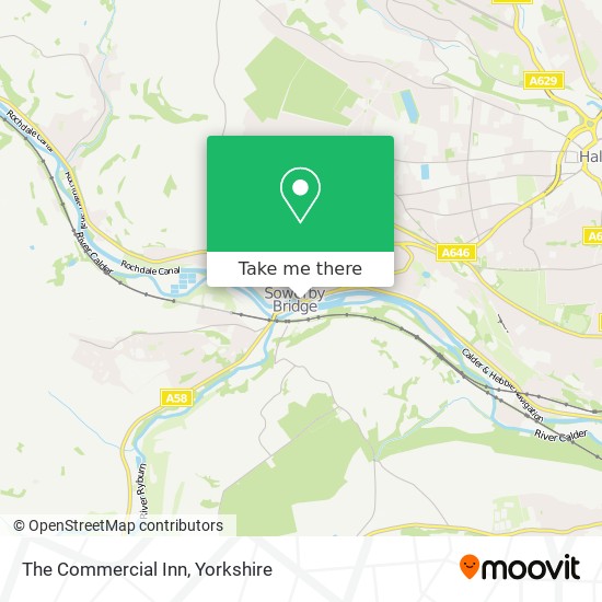 The Commercial Inn map