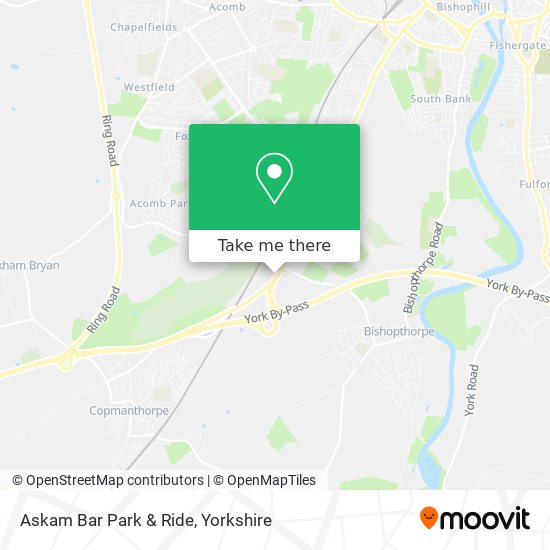 Askam Bar Park & Ride map