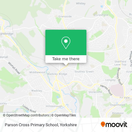 Parson Cross Primary School map