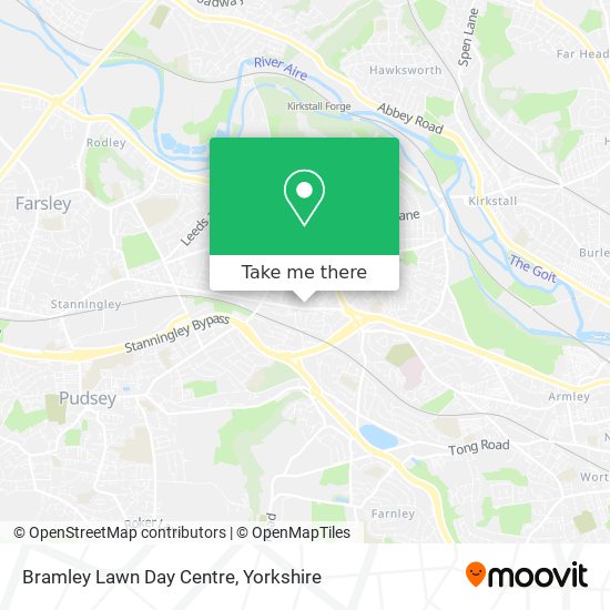 Bramley Lawn Day Centre map