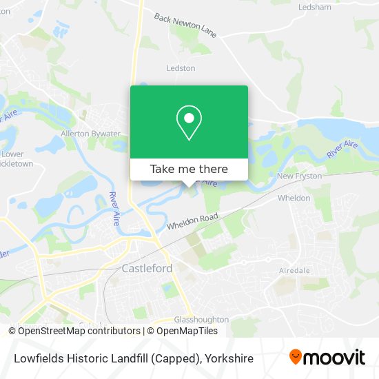 Lowfields Historic Landfill (Capped) map