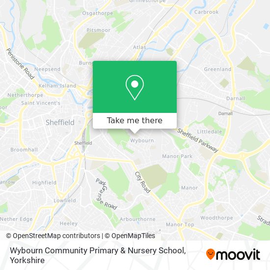 Wybourn Community Primary & Nursery School map