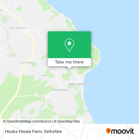 Hooks House Farm map