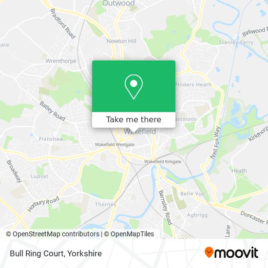 Bull Ring Court map