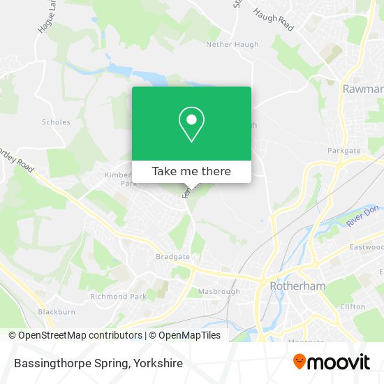 Bassingthorpe Spring map