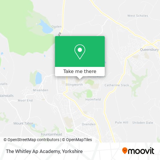 The Whitley Ap Academy map