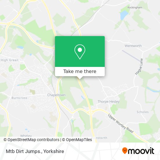 Mtb Dirt Jumps. map