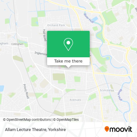 Allam Lecture Theatre map