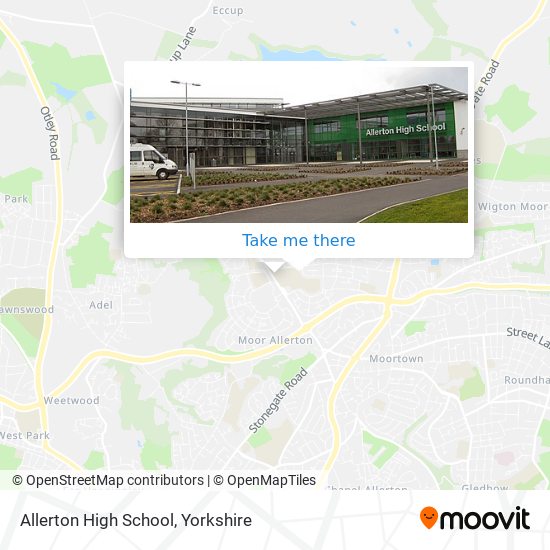 Allerton High School map