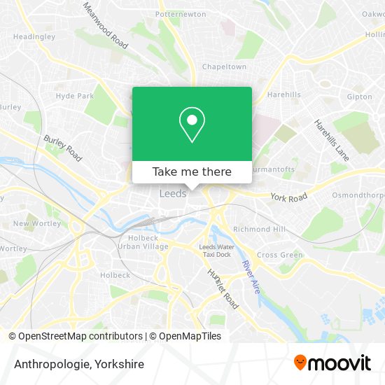 Anthropologie map