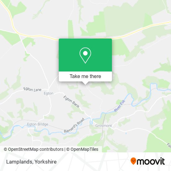 Lamplands map