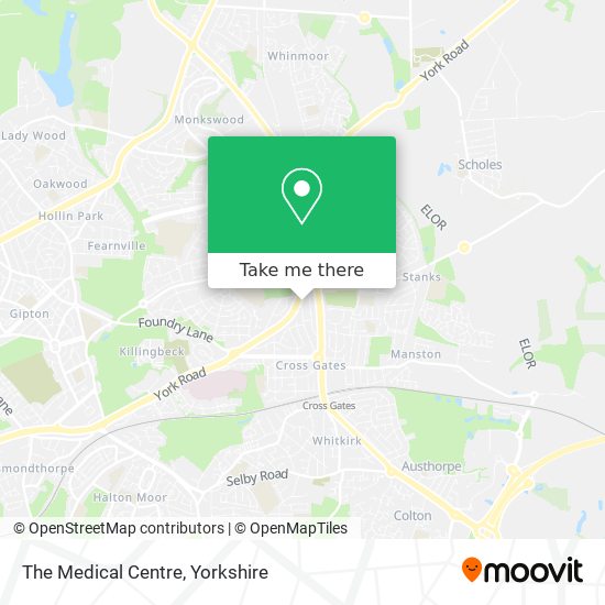 The Medical Centre map