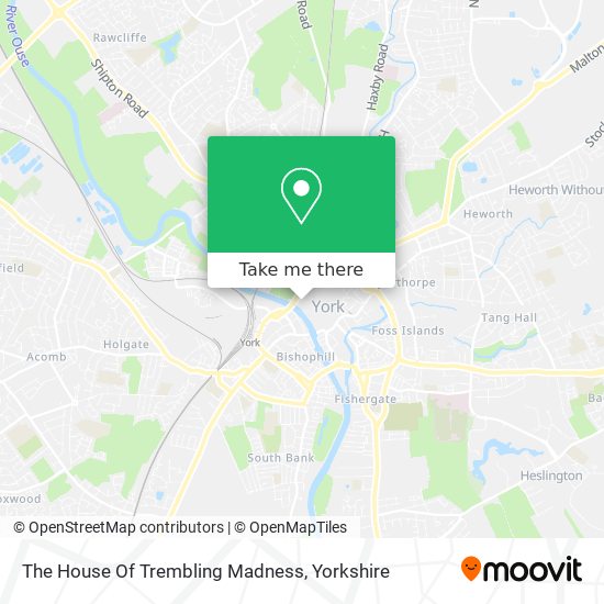 The House Of Trembling Madness map