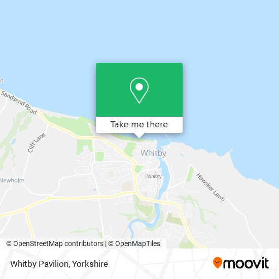 Whitby Pavilion map