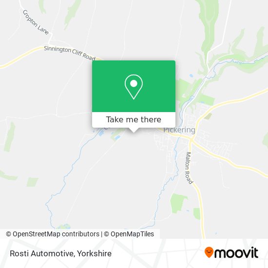 Rosti Automotive map