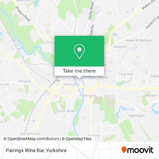 Pairings Wine Bar map