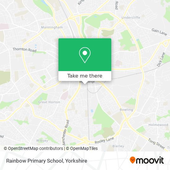 Rainbow Primary School map