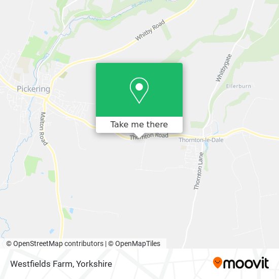 Westfields Farm map