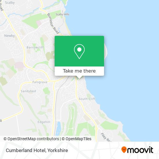 Cumberland Hotel map