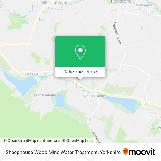 Sheephouse Wood Mine Water Treatment map