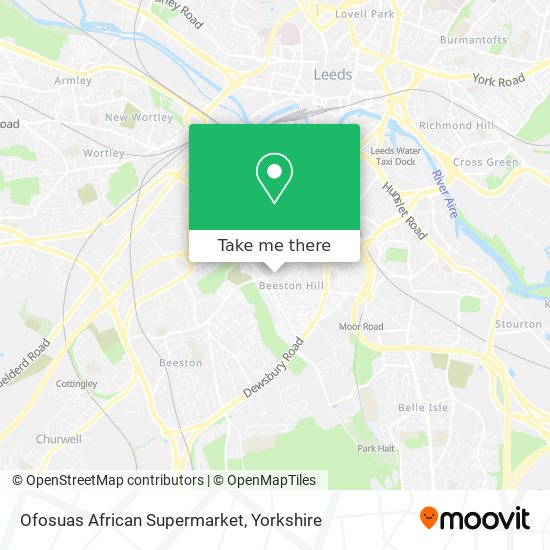 Ofosuas African Supermarket map