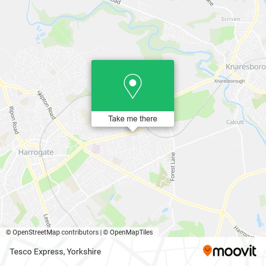 Tesco Express map