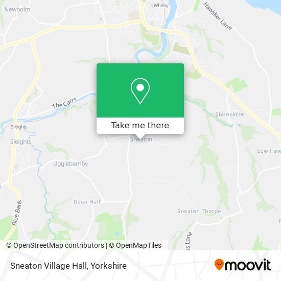 Sneaton Village Hall map