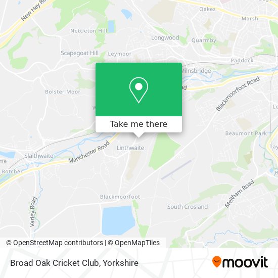 Broad Oak Cricket Club map