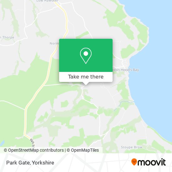 Park Gate map