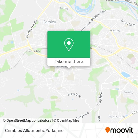Crimbles Allotments map