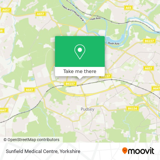 Sunfield Medical Centre map