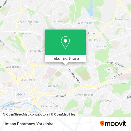 Imaan Pharmacy map