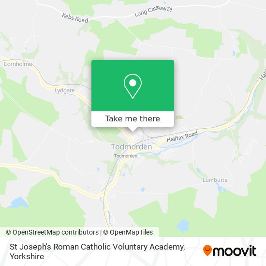 St Joseph's Roman Catholic Voluntary Academy map