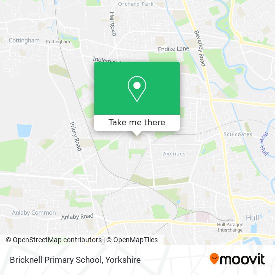 Bricknell Primary School map