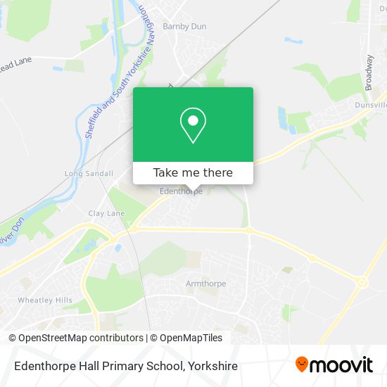 Edenthorpe Hall Primary School map