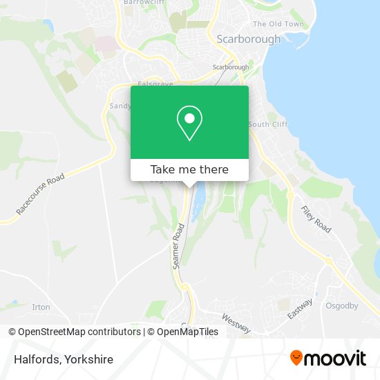 Halfords map